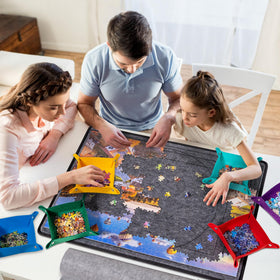 Becko US 77x55 cm surface fits standard 1000-piece puzzles for ample workspace
