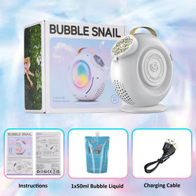 BEDAIL Bubble Machine supports parties and weddings with colorful bubbles and lights.