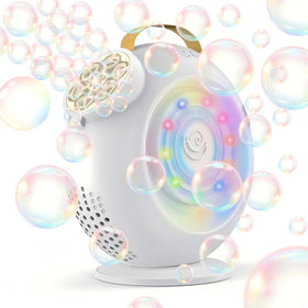 BEDAIL Bubble Machine with optimized outlet design delivering strong bubble output for gatherings.