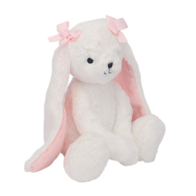 Bedtime Originals Snowflake bunny with embroidered face for safe kids play