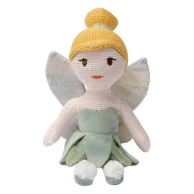 Bedtime Originals Tinker Bell stands 12.5 inches tall for cuddly display.