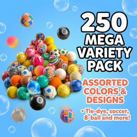 Bedwina 1inch 27mm bouncy ball small size for prizes and games.