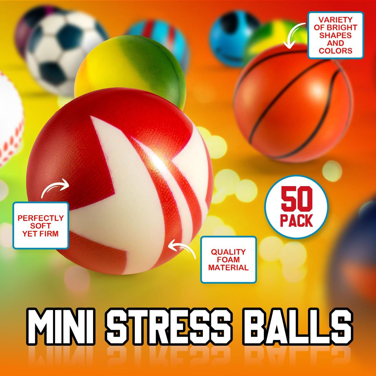 Bedwina basketball stress ball supports repetition for focus during study
