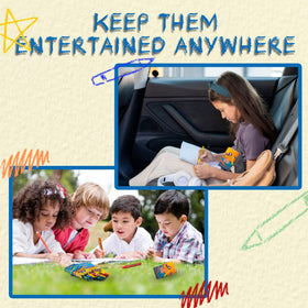Bedwina crayons non-toxic formula provides safe play for kids during crafts