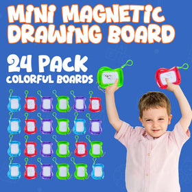 Bedwina erase-swipe doodle pad lets kids rewrite without mess anywhere.