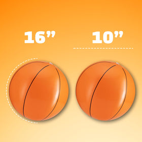 Bedwina basketball-themed decor perfect for kids' parties and beach decor.