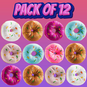 Bedwina plush donuts brighten birthday decorations and gifts