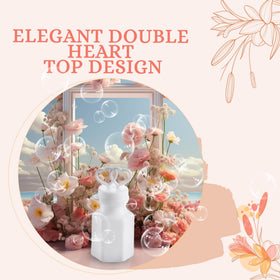 Bedwina portable bubbles are easy to share with guests during the ceremony.