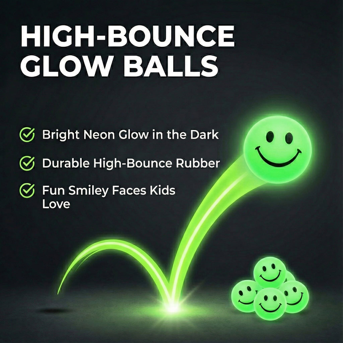 Bedwina small 1-inch bounce balls are perfect for vending machines.