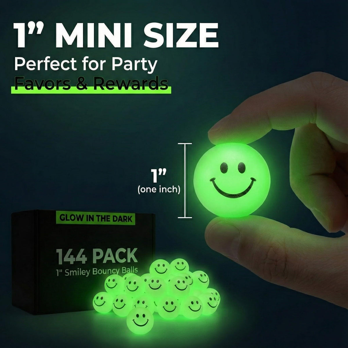 Bedwina smile-face bounce ball showcases a friendly design for kids' playtime.