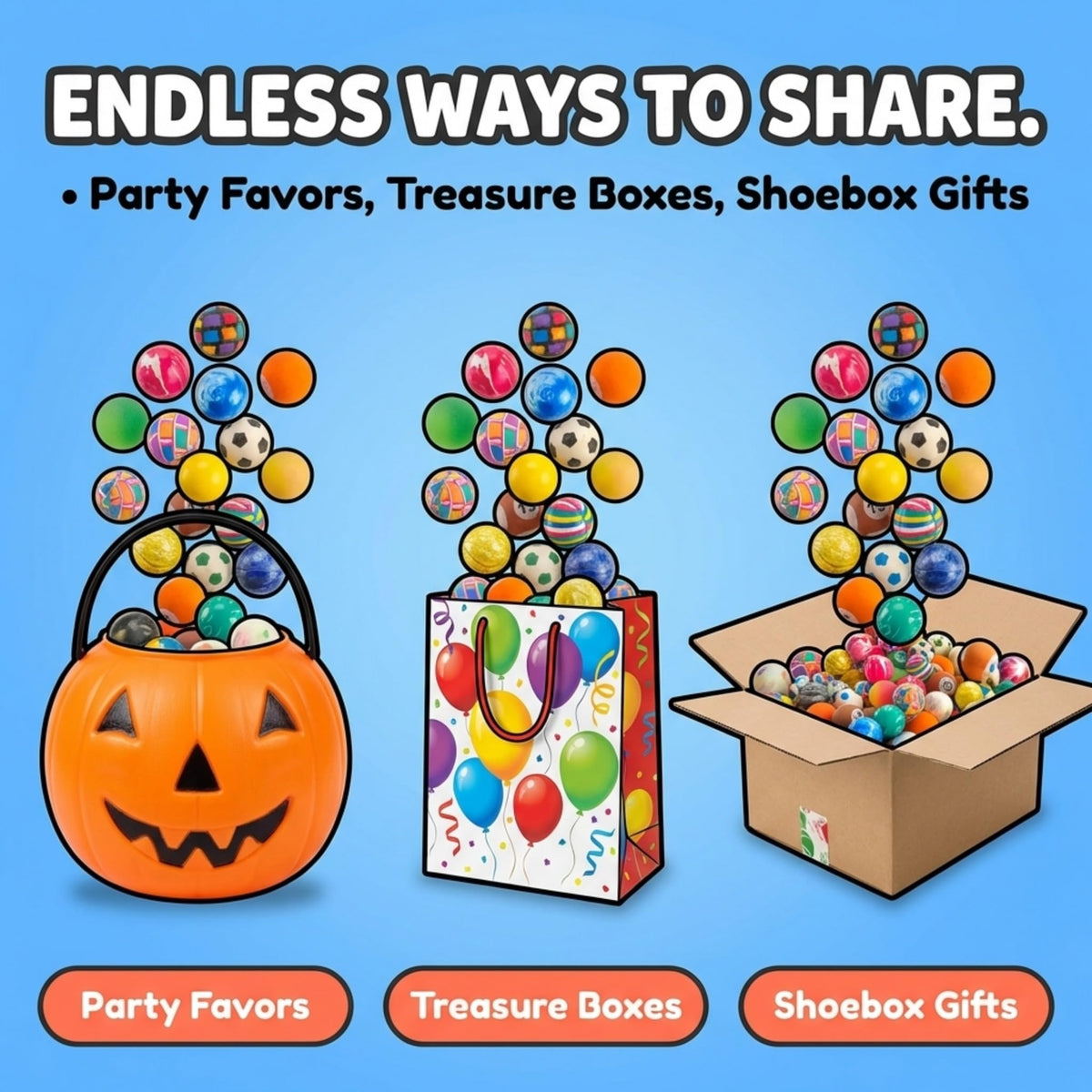 Bedwina vending machine ready balls for easy stocking.