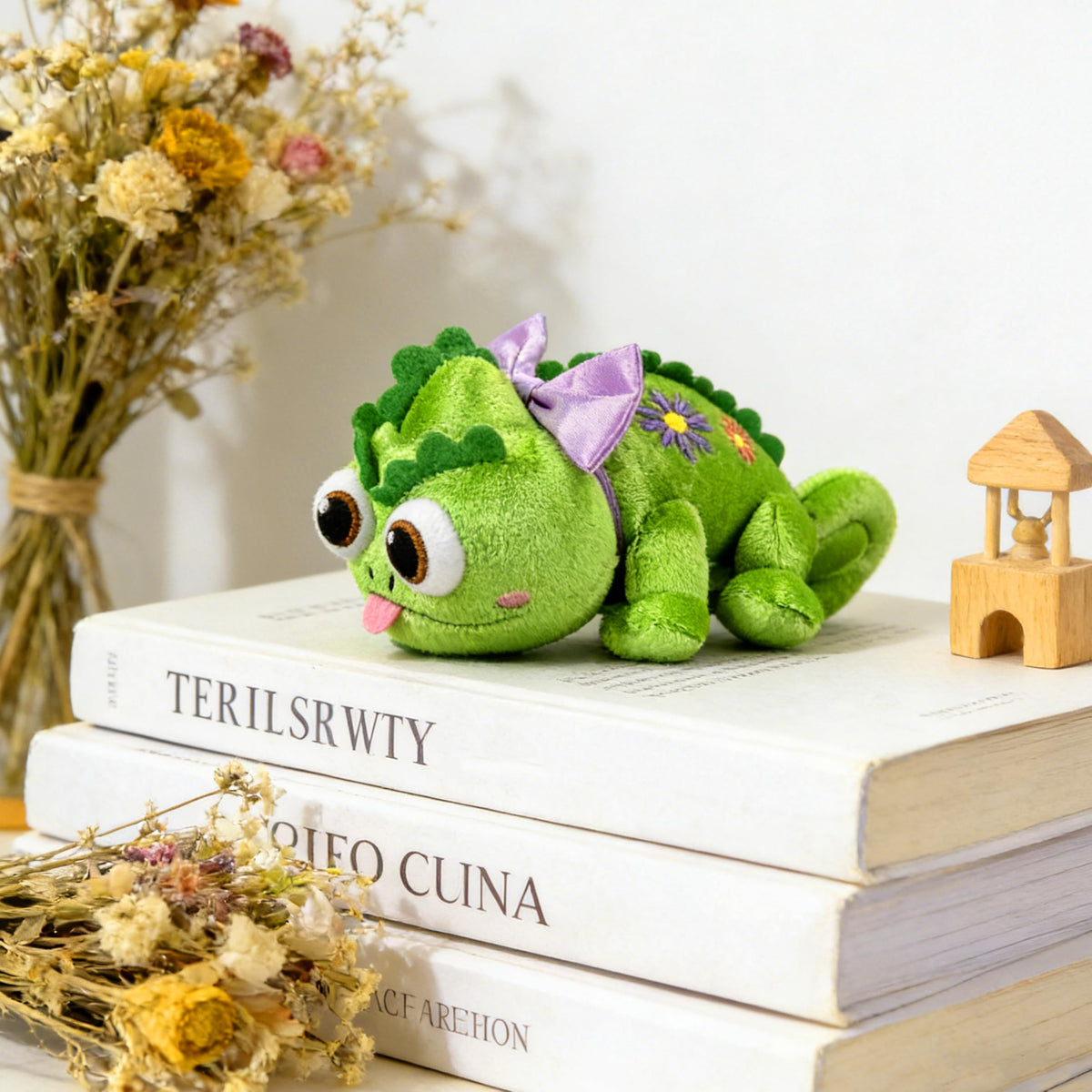 Beeadore Chameleon Halloween Accessory adds playful touch to costumes.