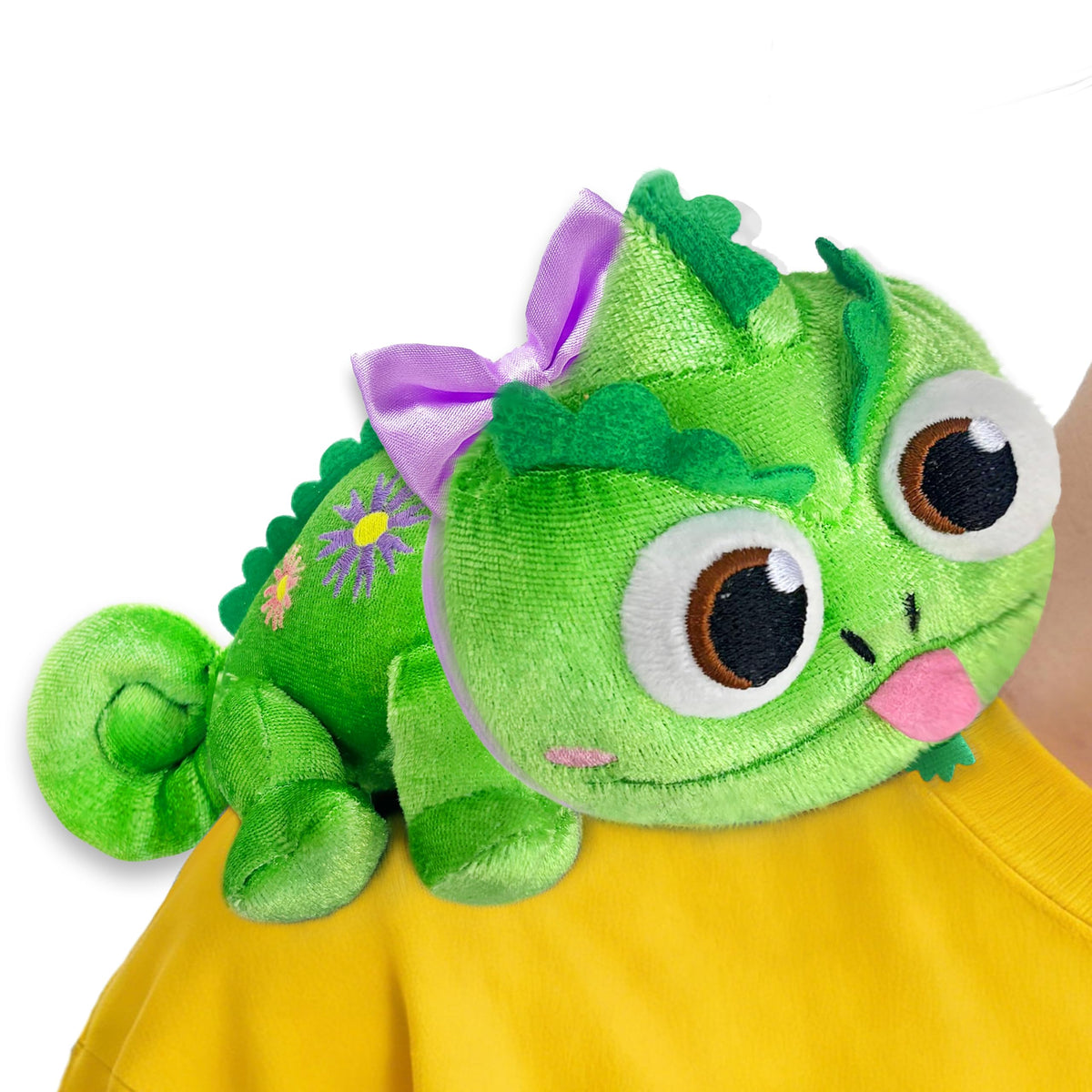 Beeadore Chameleon Shoulder Plush compact cuddly companion for daily wear.