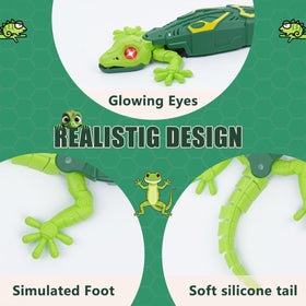 BEEBOY silicone tail detail adds lifelike movement cues