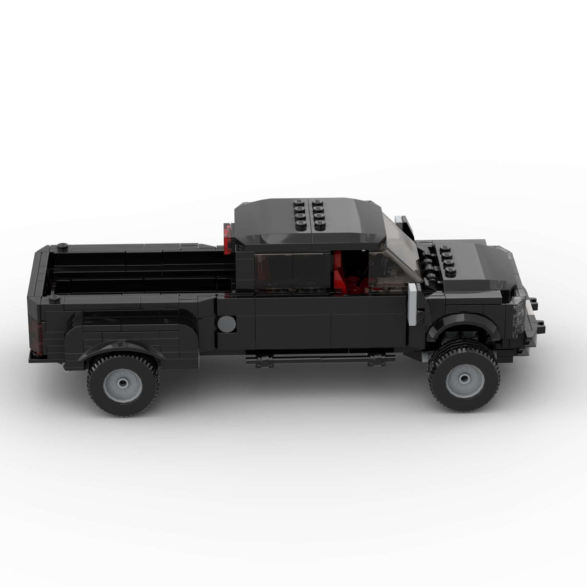 BeeEtMoc Truck MOC Racing Car side profile highlights compact scale.