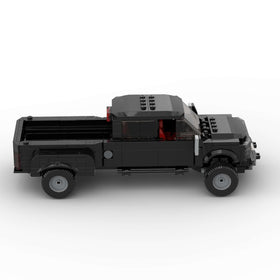 BeeEtMoc Truck MOC Racing Car side profile highlights compact scale.