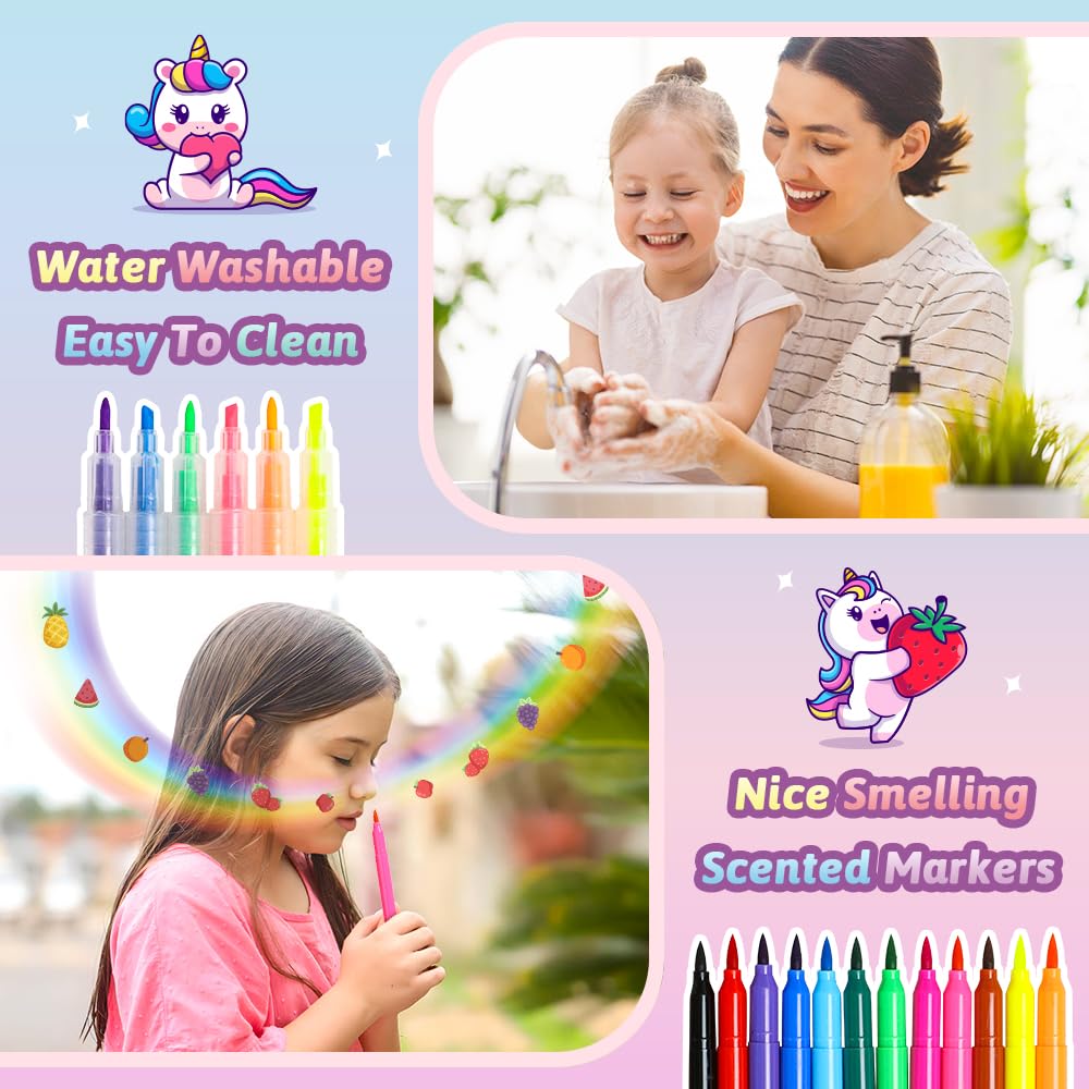 Beefunni Bright Crayons in vivid hues support color exploration.