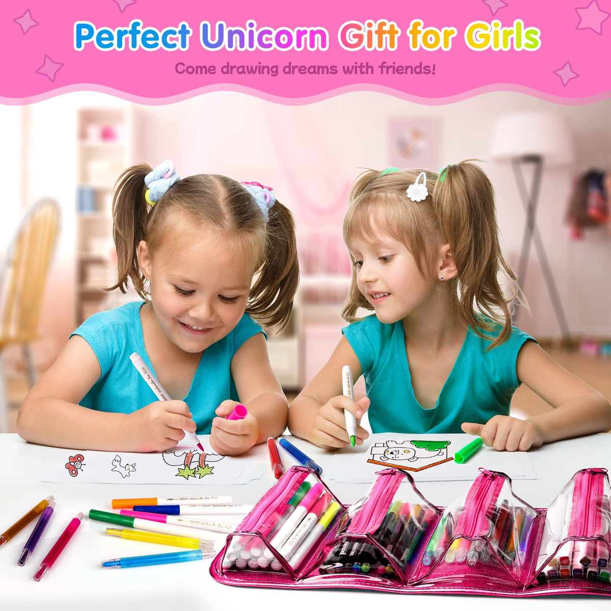 Beefunni twistable crayons 12 pack for mess-free coloring and blending