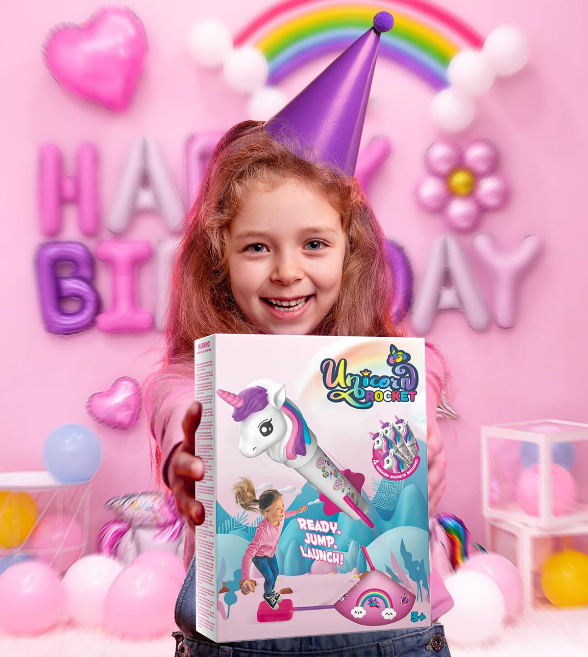 Beefunni Unicorn Rocket Launcher gift packaging for holidays