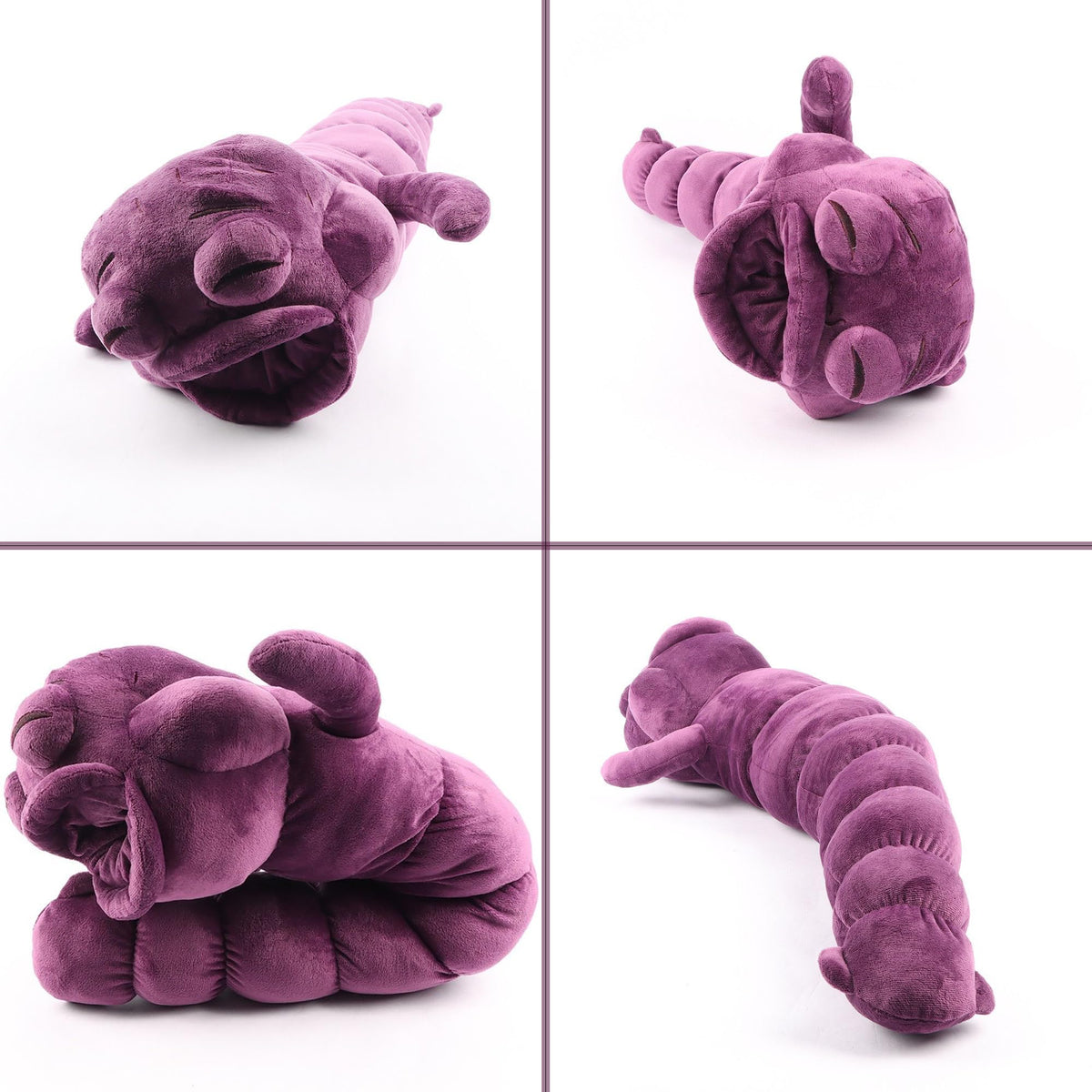 Beego Jujutsu Toji Caterpillar plush on shelf adding character to space