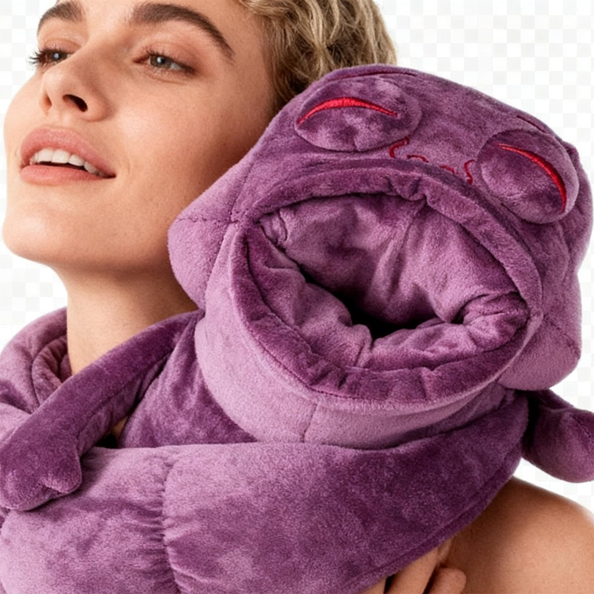 Beego Jujutsu Toji Caterpillar plush wrapped for cozy corner display