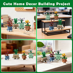 BeepZipp Bamboo plant for calm minimalist desk flair