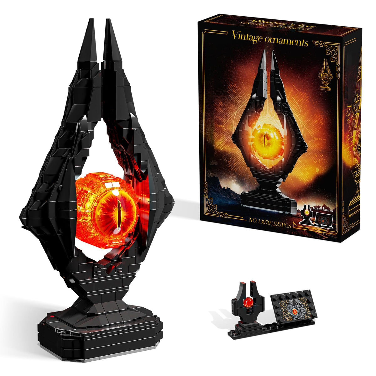 BeepZipp Eye Tower assembled desk centerpiece enhances any workspace.