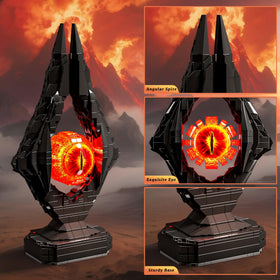 BeepZipp Eye Tower sturdy interlocking bricks ensure lasting display.