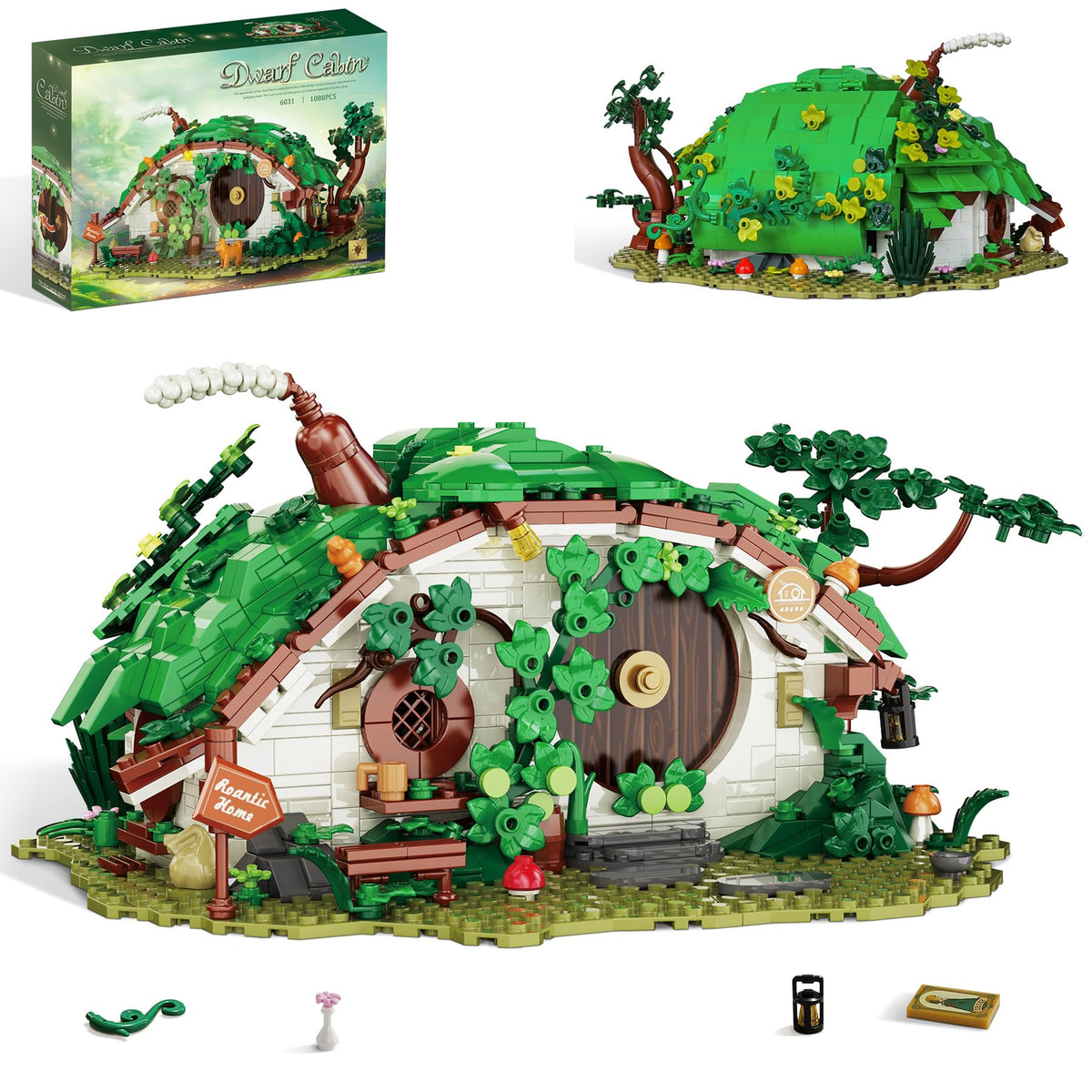 BeepZipp Movie-Inspired Cottage is a 1088-piece kit for immersive building.
