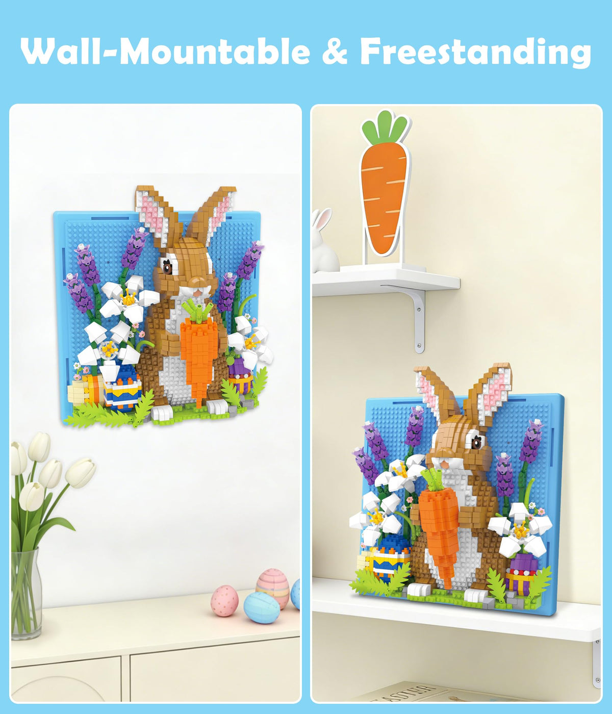 BeepZipp Pixel art bunny detail emphasizes retro charm and craft fun