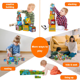 Beeqoo durable cardboard cubes resist bending during repeated stacking.