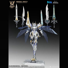 BEERISE SNAA Percival figure on round table knights pose for shelf display