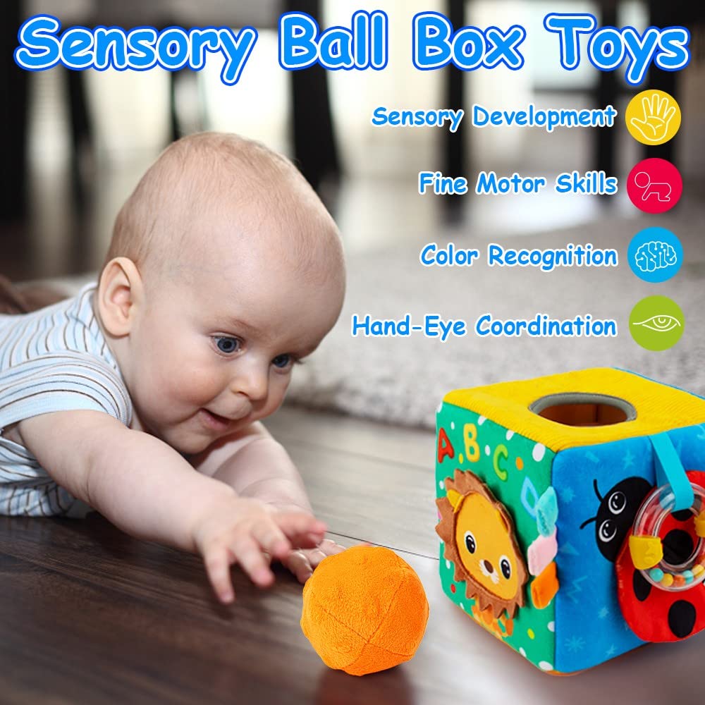 Beetoy Sensory Busy Cube mirror encourages self-awareness and engagement