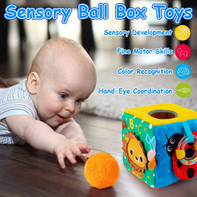 Beetoy Sensory Busy Cube mirror encourages self-awareness and engagement