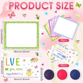 Colorful flower stickers from Beeveer kit for creative designs