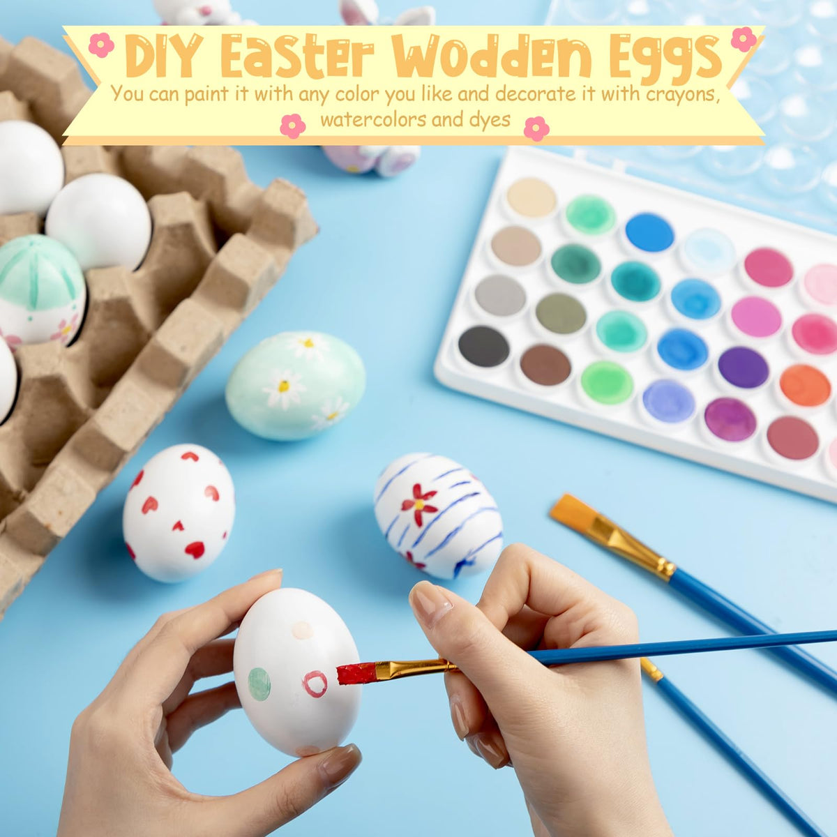 Beeveer natural pulp cartons included for sturdy, reusable egg storage
