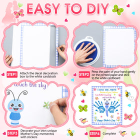 Beeveer stamps included for personalized embellishments and craft variety