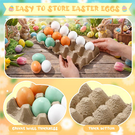 Beeveer yellow wooden egg ready for colorful designs and playful themes