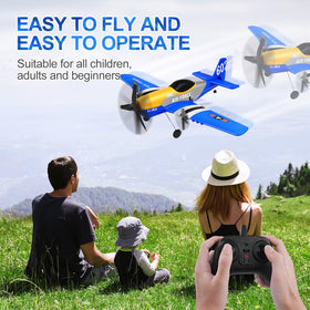 Beffkkip gyro stabilization system emphasizes six Xpilot gyros for smooth flight.
