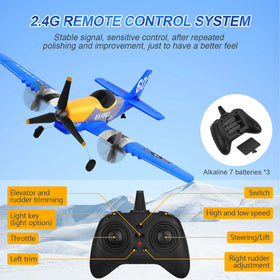 Beffkkip 2.4GHz remote with long range supports group flying and fun.