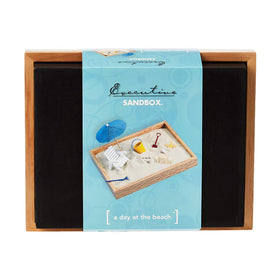 Be Good Company Executive Sandbox sand pail and rake arrangement for play
