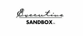 Be Good Company Executive Sandbox sun umbrella and beach chair on desk