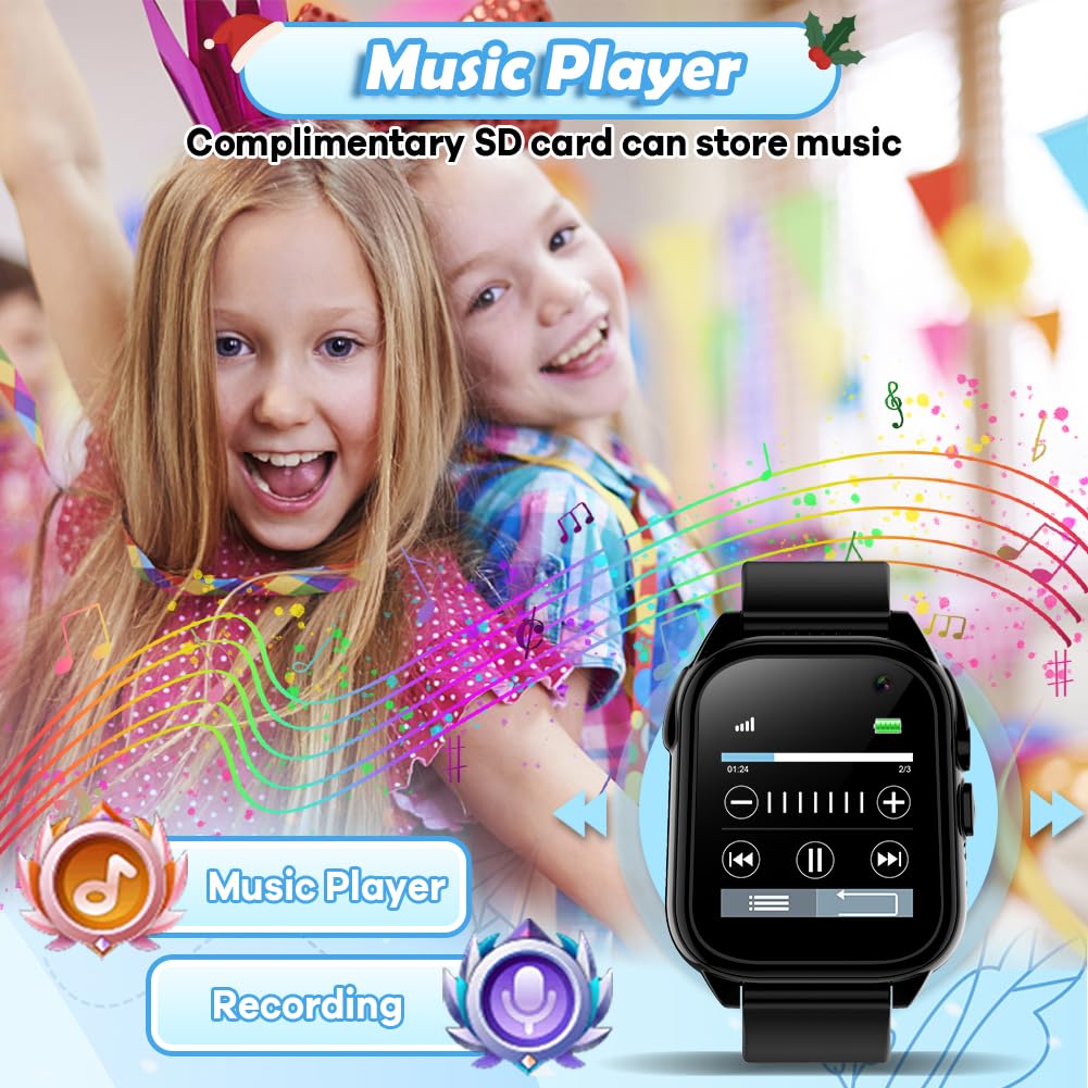 BEIARA kids smartwatch steps tracker showing activity monitoring