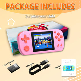Beico arcade on the go, 4-5 hour battery life in pink
