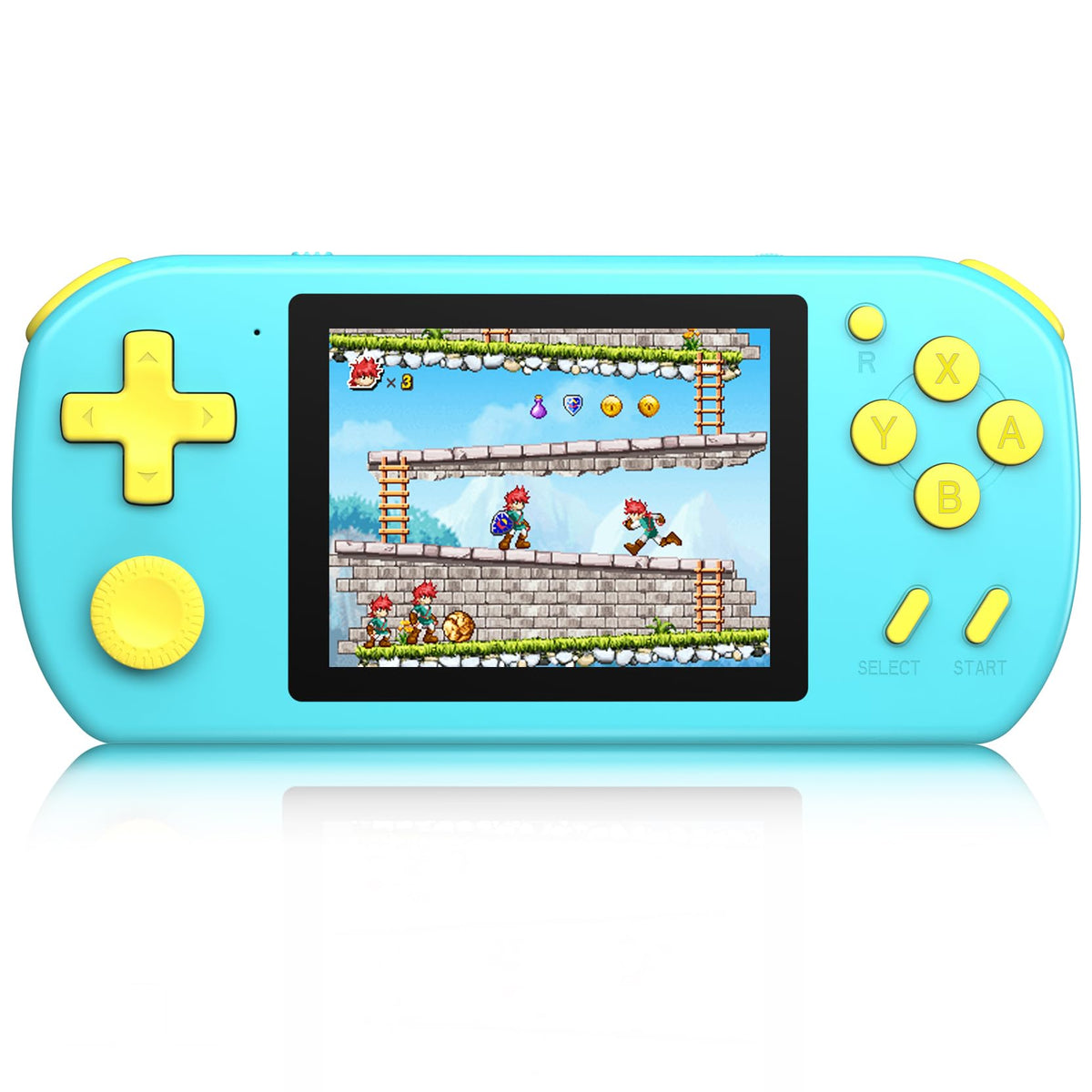 Beico Handheld Games with 268 classic titles for versatile playtime on the go.