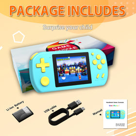 Beico Handheld Games gift-ready package with 6-month warranty for peace of mind.