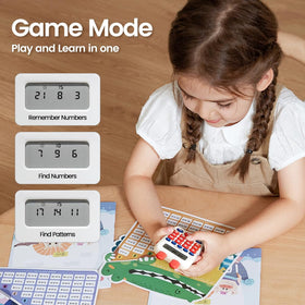 Beiens electronic math game safe materials, BPA-free and kid-friendly build.