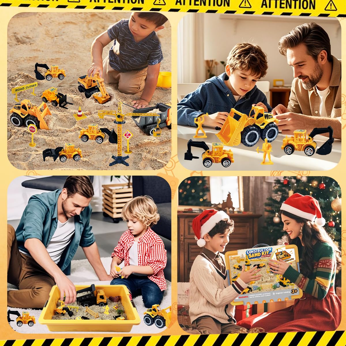 BEIREG kids playing with kit, engaging collaborative building and storytelling.