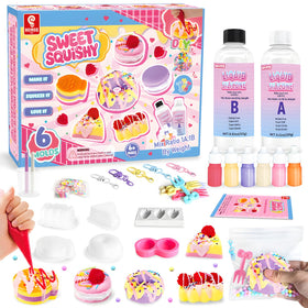 BEIREG DIY Sweet Squishy Kit donut mold for creative stress-relief crafting at home