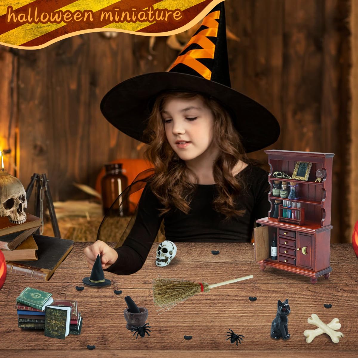 BEIREG Halloween dollhouse decor elevates gift-ready setups for kids